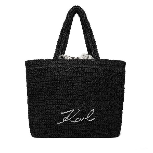 Torebka KARL LAGERFELD. Czarne torebki klasyczne KARL LAGERFELD, bez wzorów, klasyczne, bez dodatków. Za 617.99 zł.