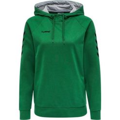 Bluza do piłki ręcznej damska Hummel hml GO z kapturem. Zielone bluzy Hummel, s, bez wzorów, z kapturem, do piłki ręcznej. W wyprzedaży za 180.00 zł.