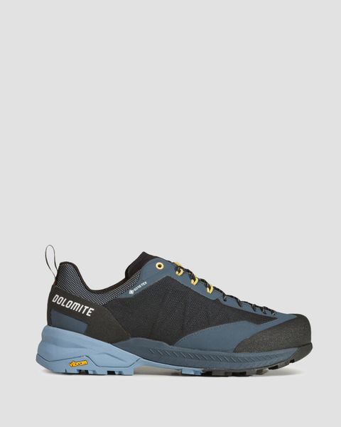 Buty trekkingowe damskie Dolomite Croda Tech GTX. Niebieskie buty trekkingowe Dolomite, z gore-texu, bez zapięcia. Za 792.65 zł.