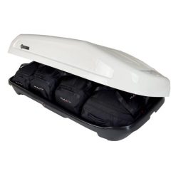 Torby Do Boksu Dachowego Modula Evo 400 4Szt Kjust. Czarne torby podróżne KJUST, bez wzorów. Za 831.00 zł.