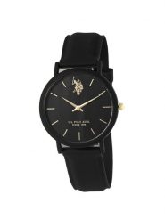 U.S. Polo Assn. Zegarek kwarcowy w kolorze czarnym rozmiar: onesize. Czarne, analogowe zegarki U.S. Polo Assn., sztuczne. Za 108.99 zł.