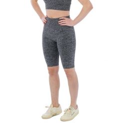 Krótkie legginsy sportowe dla kobiet Xtreme Sportswear Antracyt melanż. Szare legginsy XTREME SOCKSWEAR, bez wzorów, z materiału, sportowe, krótkie. Za 125.82 zł.