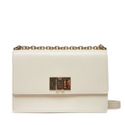 Torebka Furla. Brązowe kopertówki Furla, bez wzorów, bez dodatków. Za 1,389.00 zł.