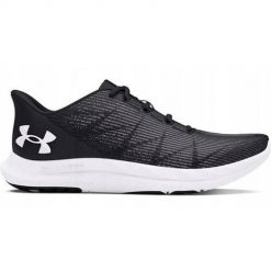 Buty do biegania damskie Under Armour Ua Charged Speed Swift. Czarne buty do biegania Under Armour, bez wzorów, z materiału, bez zapięcia, do biegania. Za 261.99 zł.