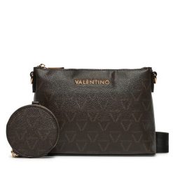 Torebka Valentino. Brązowe listonoszki Valentino, bez wzorów, bez dodatków. Za 269.99 zł.