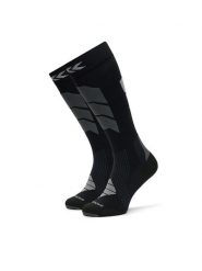 X-Socks Skarpety narciarskie Ski Expert WYXXW24U Czarny. Czarne skarpetki X-Socks, bez wzorów, z syntetyku. Za 199.99 zł.