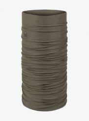 Chusta wielofunkcyjna Buff Coolnet UV Insect Shield - solid khaki. Zielone chusty Buff, na lato, bez wzorów, z elastanu. Za 109.99 zł.