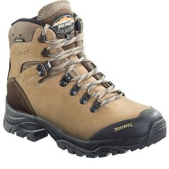 Damskie buty trekkingowe Meindl Kansas GTX. Brązowe trekkingi MEINDL, bez wzorów, bez zapięcia, trekkingowe. Za 1,132.99 zł.
