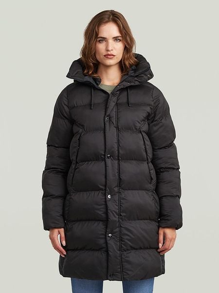 G-Star Kurtka pikowana w kolorze czarnym rozmiar: S. Czarne kurtki G-Star, s, bez wzorów, retro, bez kaptura. Za 682.45 zł.