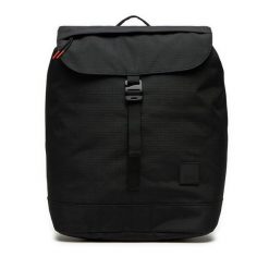 Plecak Lefrik. Czarne plecaki Lefrik, bez wzorów, bez dodatków. Za 159.99 zł.