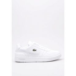 Tenisówki Lacoste Model T-clip 123 13 Sfa Kolor Biały. Białe trampki Lacoste, bez wzorów, ze skóry, sportowe, bez zapięcia. Za 399.00 zł.
