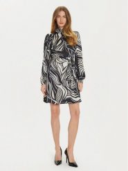 Artigli Sukienka koktajlowa ACAB000486 Czarny Regular Fit. Czarne sukienki Artigli, bez wzorów, z syntetyku, wizytowe, bez kołnierzyka, bez ramiączek. Za 349.99 zł.