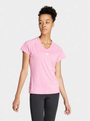 Adidas Koszulka techniczna Train Essentials IS3963 Różowy Slim Fit. Czerwone t-shirty sportowe adidas, s, bez wzorów, z syntetyku, bez ramiączek, na fitness i siłownię. Za 119.99 zł.