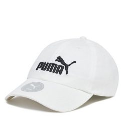 Czapka z daszkiem Puma. Białe czapki z daszkiem Puma, bez wzorów. Za 39.99 zł.