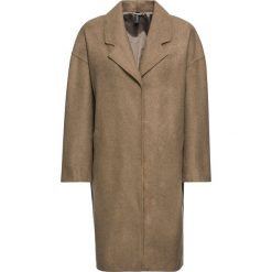 Płaszcz z materiału w optyce wełny bonprix wielbłądzia wełna. Płaszcze marki bonprix. Za 109.99 zł.