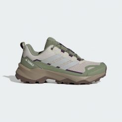 Damskie buty trekkingowe adidas Terrex Skychaser AX5. Brązowe buty trekkingowe adidas, bez zapięcia. Za 439.00 zł.