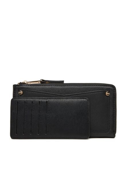 Aldo Portfel Kedoreveth 14076877 Czarny. Czarne portfele Aldo, bez wzorów, ze skóry. Za 89.99 zł.