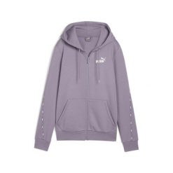 Puma Bluza Ess Tape Fz Fl 67599730. Fioletowe bluzy bez kaptura Puma, xs, bez wzorów, bez kaptura. Za 167.99 zł.