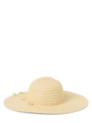 Marie Lund Kapelusz damski Kobiety papier beżowy wypukły wzór tkaniny, ONE SIZE. Brązowe kapelusze Marie Lund, bez wzorów, z tkaniny, eleganckie. Za 179.95 zł.