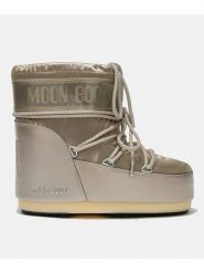 Moon Boot Botki zimowe "Icon Low" w kolorze złotym rozmiar: 42-44. Żółte botki Moon Boot, bez wzorów, z materiału, bez obcasa, bez zapięcia. Za 479.76 zł.