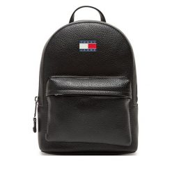 Plecak Tommy Jeans. Czarne plecaki Tommy Jeans, bez wzorów, z jeansu, bez dodatków. Za 469.99 zł.