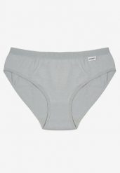 Jasnoniebieskie Bawełniane Majtki Typu Figi Lanadwen. Niebieskie figi Renee, bez wzorów, z bawełny. W wyprzedaży za 7.99 zł.