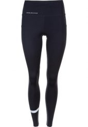 Legginsy do biegania damskie Endurance Yames. Czarne legginsy Endurance, bez wzorów, z elastanu. Za 219.99 zł.