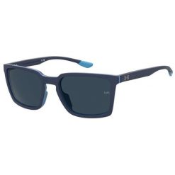 Okulary przeciwsłoneczne Under Armour Sportate S3. Niebieskie okulary przeciwsłoneczne Under Armour, bez wzorów. Za 419.99 zł.
