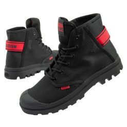 Buty sportowe unisex Palladium Pampa Hi Dare. Czarne buty treningowe Palladium, bez wzorów, bez zapięcia. Za 269.00 zł.