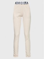NEBBIA Spodnie dresowe 408 Écru Relaxed Fit. Spodnie dresowe Nebbia, bez wzorów, z bawełny. Za 329.99 zł.
