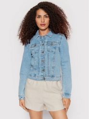 ONLY Kurtka jeansowa Wonder 15243147 Niebieski Regular Fit. Niebieskie kurtki ONLY, l, bez wzorów, z bawełny, bez kaptura. Za 139.99 zł.