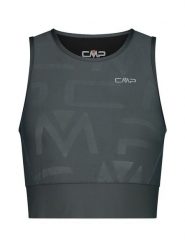 CMP Top funkcyjny w kolorze szarym rozmiar: 38. Szare topy sportowe CMP, bez wzorów, z materiału. Za 34.85 zł.