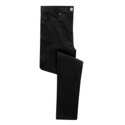 Chinosy Damskie O Wyglądzie Denimu. Czarne chinosy PREMIER, bez wzorów, z denimu, sportowe. Za 152.99 zł.