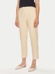 Tommy Hilfiger Spodnie materiałowe Core WW0WW39723 Beżowy Straight Fit. Brązowe spodnie materiałowe Tommy Hilfiger, bez wzorów, z materiału. Za 389.99 zł.