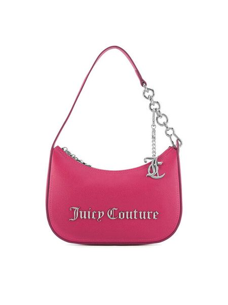 Juicy Couture Torebka BIJXT5335WVP Różowy. Czerwone torebki klasyczne Juicy Couture, bez wzorów, z tworzywa sztucznego, bez dodatków. Za 249.99 zł.
