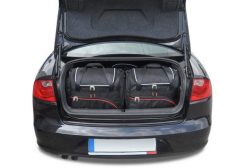 Torby Do Bagażnika Seat Exeo Limousine 2009-2013 5Szt Kjust. Czarne torby podróżne KJUST, bez wzorów, z kauczuku. Za 1,506.00 zł.