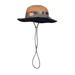 Kapelusz Buff Explore Booney Hat Harq. Żółte kapelusze Buff, bez wzorów, sportowe. Za 219.90 zł.
