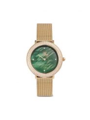 Daniel Wellington Zegarek Crystalline Bezel 3 DW00100824 Złoty. Żółte, analogowe zegarki Daniel Wellington, złote. Za 1,159.00 zł.