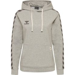 Bluza damska z kapturem Hummel Lmove Classic. Niebieskie bluzy Hummel, xs, bez wzorów, sportowe, bez ramiączek, z kapturem. W wyprzedaży za 234.50 zł.