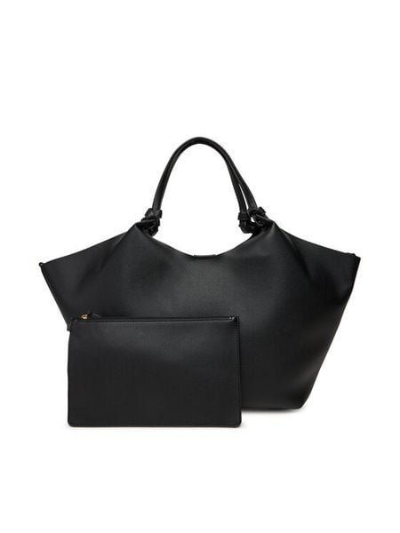 DKNY Torebka R42BAE48 Czarny. Czarne torebki klasyczne DKNY, bez wzorów, ze skóry, bez dodatków. Za 749.99 zł.