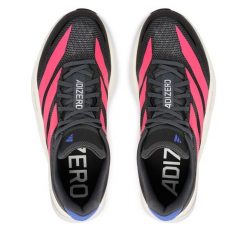 Buty do biegania adidas. Czarne buty do biegania adidas, bez wzorów, bez zapięcia, do biegania. Za 699.99 zł.