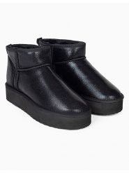 ISLAND BOOT Botki "Miley" w kolorze czarnym rozmiar: 36. Czarne botki Island Boot, bez wzorów, bez obcasa, bez zapięcia. Za 112.29 zł.