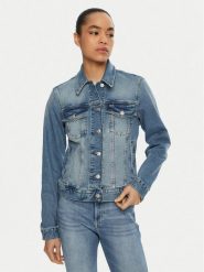 Tommy Jeans Kurtka jeansowa Classic DW0DW19858 Niebieski Regular Fit. Niebieskie kurtki Tommy Jeans, xl, bez wzorów, z bawełny, bez kaptura. Za 529.99 zł.