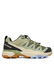 Salomon Trekkingi X Ultra 360 Edge L49097300 Zielony. Zielone buty trekkingowe Salomon, z materiału, bez zapięcia. Za 579.99 zł.