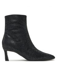 Steve Madden Botki Lulah-R SM11003281 Czarny. Czarne botki Steve Madden, bez wzorów, z tworzywa sztucznego, bez obcasa, na szpilce, bez zapięcia. Za 519.99 zł.