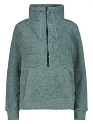 CMP Bluza polarowa w kolorze turkusowym rozmiar: 34. Niebieskie bluzy bez kaptura CMP, s, bez wzorów, z materiału. Za 147.14 zł.