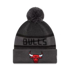 Czapka zimowa New Era NBA Chicago Bulls Jake Cuff Knit Beanie 60565217. Szare czapki zimowe New Era, bez wzorów. Za 129.00 zł.