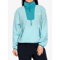 Bluza bez kaptura damska Columbia Sequoia Grove Half Zip Fleece. Zielone bluzy Columbia, xs, bez wzorów, bez kaptura, trekkingowe. Za 198.99 zł.