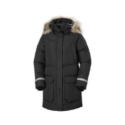 Parka damska Helly Hansen Bouvet down. Czarne płaszcze Helly Hansen, na zimę, bez wzorów, eleganckie, bez kaptura. Za 2,318.25 zł.