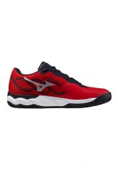 Buty do padla Mizuno Wave Enforce Court. Czerwone buty do biegania Mizuno, bez wzorów, z gumy, bez zapięcia, do biegania, mizuno wave. Za 369.99 zł.